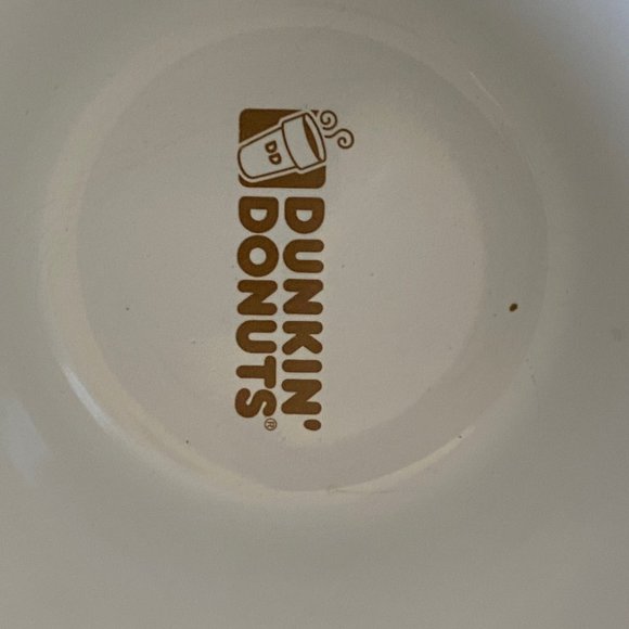 Dunkin' Donuts Large Oversized Ceramic Mugs Pair Set Of 2 - Picture 16 of 16